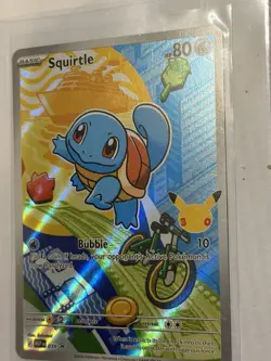 Squirtle MEP039 First Partner's Promo Near Mint Pokemon TCG - Image 3