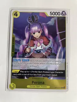 Perona - OP14-111 - The Azure Sea's Seven One Piece TCG - Image 1
