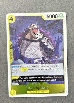 Bandai Dr. Hogback Thriller Bark Pirates OP14-110 5000 HP One Piece CCG Card - Image 1