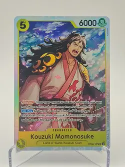 OP06-107 [SR] - Kouzuki Momonosuke - NM - One Piece TCG - PRB02 - English - Image 1