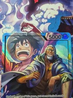 One Piece TCG - Silvers Rayleigh OP12-001 AA- Englisch - Near Mint - Image 2