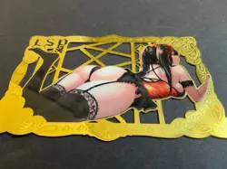 Goddess Story Gold METAL Card - Maiden Party - Serial Number #/100! Kurumi Date - Image 3