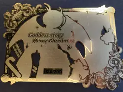 Goddess Story Gold METAL Card - Maiden Party - Serial Number #/200! Rem Anime - Image 5