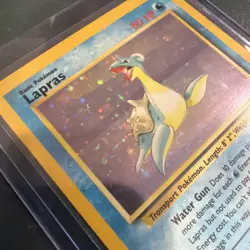 Lapras 10/62 Fossil Holo Pokemon🔥 sweet card! 🔥 - Image 2