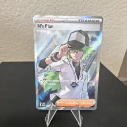 Pokemon TCG N's Plan Trainer Card Holo English 2023 The Pokemon Company - Image 1