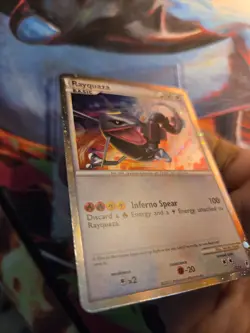 Rayquaza Sl10 HGSS Call of Legends Holo Shiny Holo Rare Pokemon Card LP WOW LOOK - Image 5