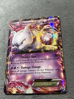 Mewtwo EX XY107 Pokemon Card Promo 2016 - Image 2