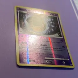 Pokemon Gastly 36/99 Arceus Reverse Holo Basic 50 HP Uncommon Card 2009 - Image 2