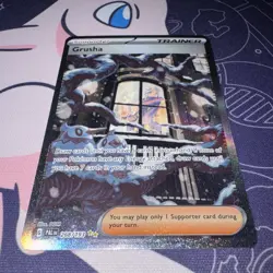 Pokemon TCG Grusha Paldea Evolved Trainer Holo Card 268/193 Near Mint - Image 2