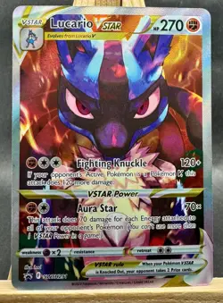 Lucario VSTAR Promo Pokemon TCG SWSH: Sword & Shield Promo Cards SWSH291 NM - Image 1