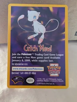 Catch Mew Promo Card Pokemon The Movie Nm 2726 - Image 1