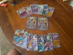 22x Chinese Pokemon TCG mixed card lot assorted sets AR EX and Stamped - Image 1