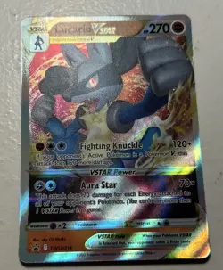 Lucario VSTAR SWSH214 SWSH: Sword & Shield Promo Cards Holo - Image 1