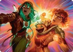 Full Throttle Art Card [Aetherdrift] MTG - Image 1