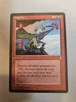MTG Magic the Gathering Anarchy Ice Age MP - Image 1