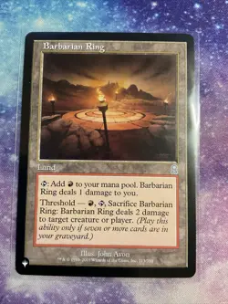 Barbarian Ring 313/350 Non Foil The List Reprints MTG Near Mint - Image 1