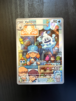 Vanillish 190/182 Holiday Snowflake Stamp Promo Pokemon Card | NM - Image 1