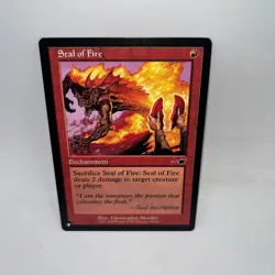 Seal of Fire 98/143 Common The List Reprints Magic: The Gathering Lightly Played - Image 1