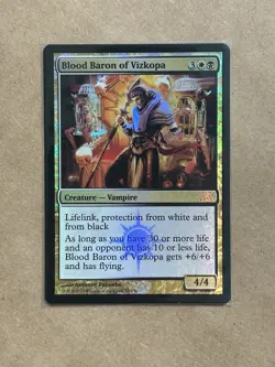 Blood Baron of Vizkopa MTG - Dragon’s Maze #57/156 (Foil) - Image 1