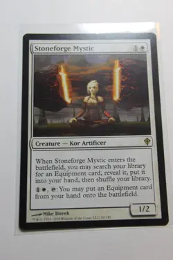 MTG Stoneforge Mystic x1- -Worldwake-Lightly Played - Image 1