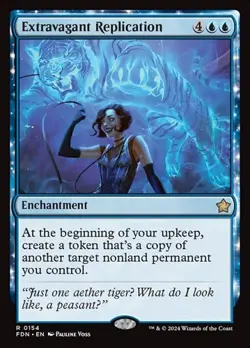 1x Extravagant Replication NM Eng MTG - Foundations - Image 1
