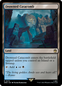 MTG - Drowned Catacomb [Doctor Who] - Image 1