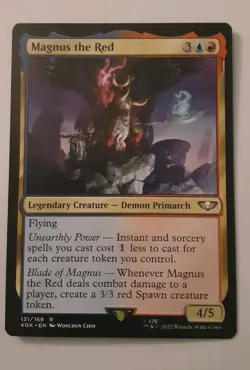 Magnus the Red MTG Universes Beyond: Warhammer 40000 (40k) - Image 1