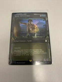 PIP Fallout Universes Beyond Rare Foil Showcase 0330 Synth Infiltrator - Image 1