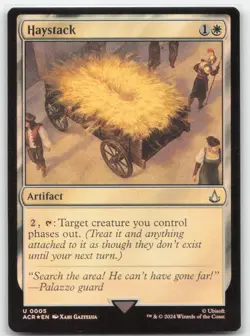 Haystack 5 ◆FOIL◆ ACR Universes Beyond: Assassin's Creed Magic MTG NM - Image 1
