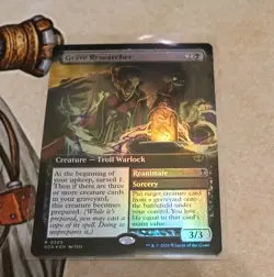 Grave Researcher Extended FOIL Secrets of Strixhaven MTG MINT🔥 - Image 1