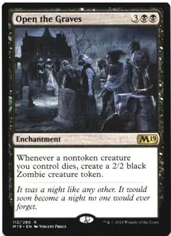 OPEN THE GRAVES 112 RARE CORE SET 2019 MAGIC: THE GATHERING NM - Image 1