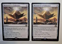 2x Monument to Endurance - Rare NM - MTG Aetherdrift - Regular - ⚔B&B - Image 1