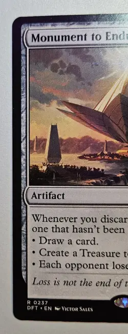 2x Monument to Endurance - Rare NM - MTG Aetherdrift - Regular - ⚔B&B - Image 2