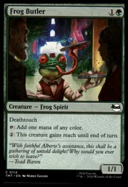 Frog Butler C Teenage Mutant Ninja Turtles 114 NM - Image 1