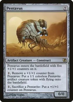 Pentavus 58 Rare Duel Decks: Elspeth vs. Tezzeret Magic: The Gathering LP - Image 1