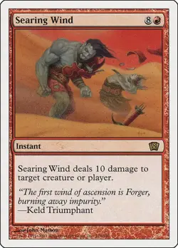 Searing Wind 218 Rare 8th Edition Magic: The Gathering Lightly Played - Image 1