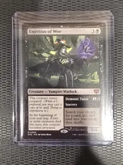 MTG Emeritus of Woe Secrets of Strixhaven Regular M 0080 Magic the Gathering - Image 1