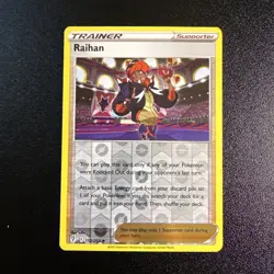 Raihan - 152/203 - Uncommon - Reverse Holo LP, English Pokemon Sword & Shield - - Image 1