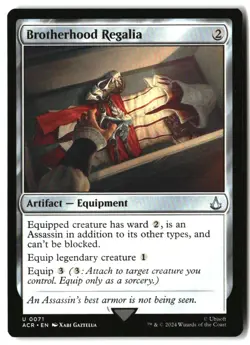 MTG Brotherhood Regalia [ACR - 71] NM 5-17 - Image 1