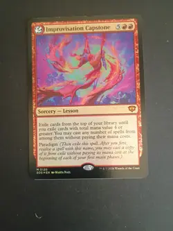 Improvisation Capstone Secrets of Strixhaven MTG MINT🔥Foil - Image 1