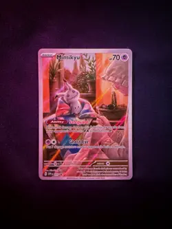 Pokemon TCG - Mimikyu SVP 075 Scarlet & Violet Black Star Promo Paldean Fates NM - Image 1