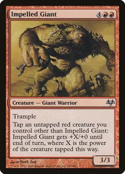 Impelled Giant Foil Eventide 58 NM MTG - Image 1