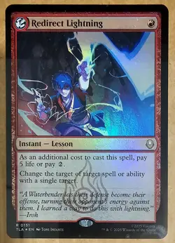 Redirect Lightning Avatar: The Last Airbender Foil ID 56 - Image 1