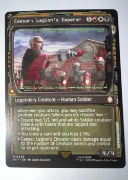 Caesar, Legion's Emperor (Showcase) Universes Beyond: Fallout Regular - Image 1