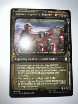 Caesar, Legion's Emperor (Showcase) Universes Beyond: Fallout Regular - Image 2