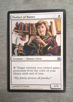 Mother of Runes Commander 21/318 Magic The Gathering Wizards Of The Coast - Image 1