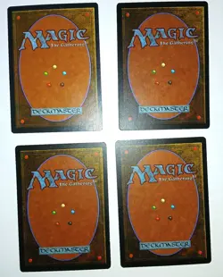 Magic the Gathering * MTG * 4 X Charcoal Diamond * Mirage Edition - Image 2