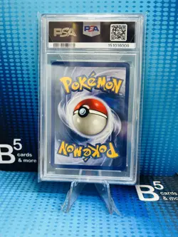 1999 Pokemon Fossil Haunter Unlimited HOLO 6/62 PSA 8 - Image 2