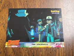 Pokemon TCG The Stairwell Pokemon Topps Mewtwo Strikes Back 19 Blue Label - Image 1