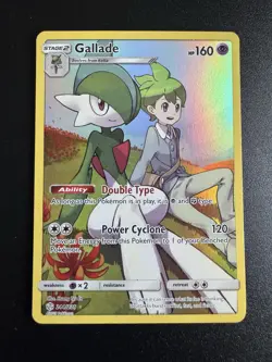 Pokemon Sun & Moon Cosmic Eclipse TCG Gallade 244/236 Holo Secret Rare NM/MT - Image 1